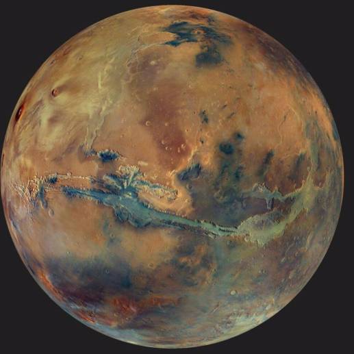 Marte a todo color y en un detalle jamás conocido. FOTO: ESA / Europa Press. 