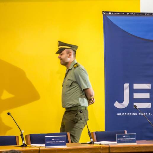 La JEP pidió que se les informara en tres días cómo se ejecutó la orden, en qué estación de policía va a ser arrestado, dónde va a cumplir con la sanción. Foto: Juan Antonio Sánchez - Imagen de referencia