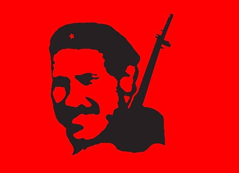 Este es el símbolo más conocido del cura guerrillero Camilo Torres. Su figura es tan conocida, que la Universidad Nacional la tiene en varias de sus sedes. FOTO: CORTESÍA