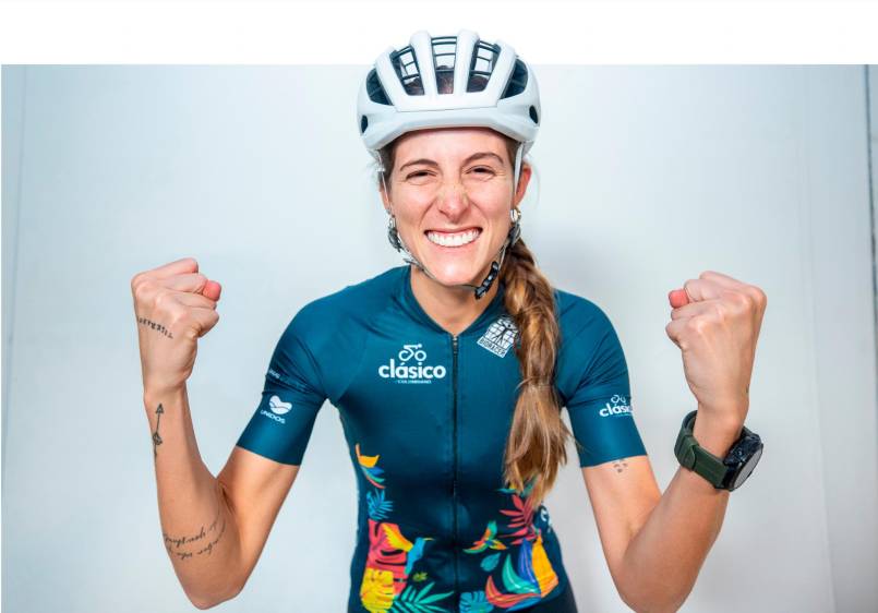 “Comprar bicicleta fue mi mejor inversión”: Mariana Gómez, otra animadora del Clásico EC