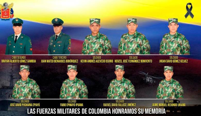 Entre las víctimas del atentado hay integrantes de comunidades indígenas. FOTO: COLPRENSA