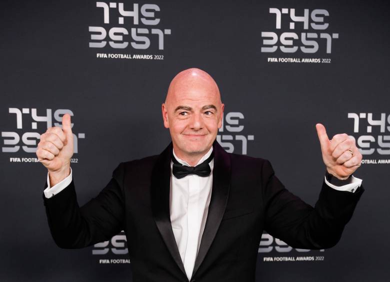 Gianni Infantino, italo-suizo de 52 años, seguirá al frente de la Fifa. FOTO EFE