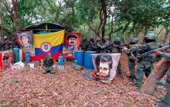 La FANB report la captura de este disidente de las Farc en la destruccin de un campamento de esa estructura armada ilegal en territorio venezolano FOTO FANB