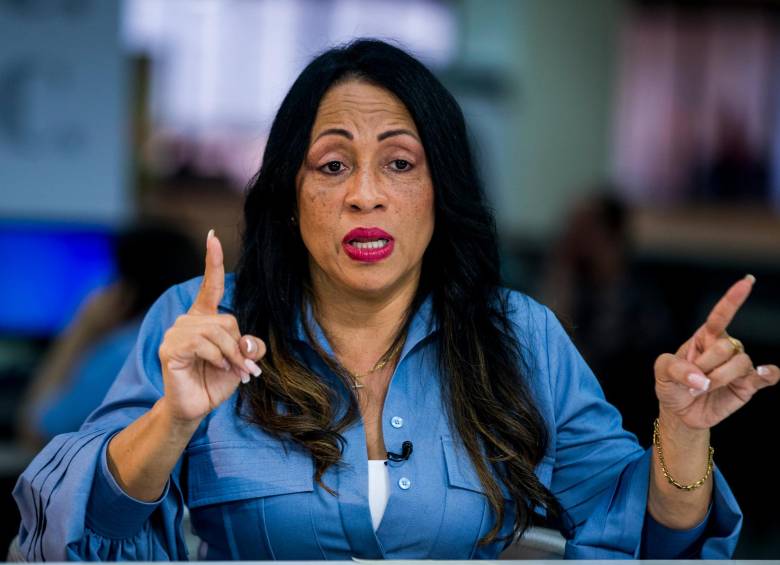 Marelen Castillo obtuvo una curul en la Cámara de Representantes por el estatuto de la oposición. FOTO: JULIO CÉSAR HERRERA