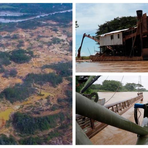 Las dragas y la maquinaria pesada de los mineros ilegales acabaron con 30.000 hectáreas en el Bajo Cauca y el Nordeste. El paisaje que dejan a su paso es desolador con piscinas de lodo sin fin. <b><span class="mln_uppercase_mln"> </span></b>FOTOS<b><span class="mln_uppercase_mln"> cortesía</span></b>