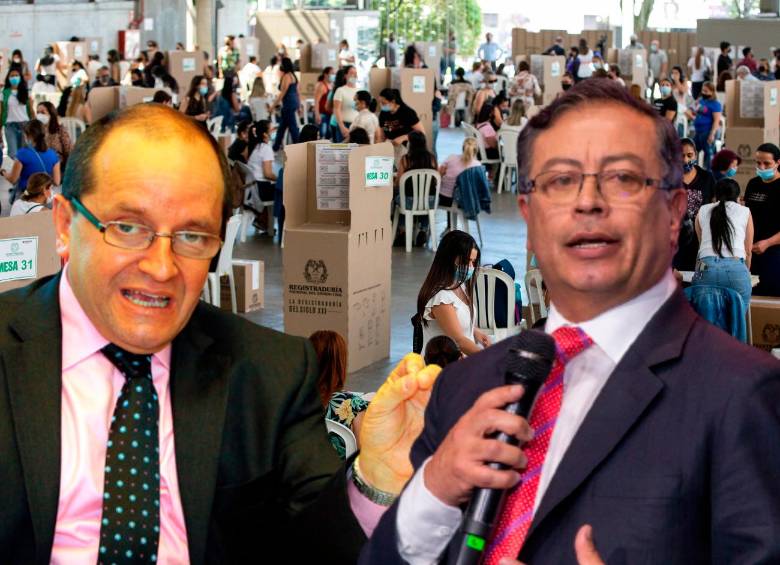 El escudero de los votos de Gustavo Petro es Álvaro Echeverry, un curtido exfuncionario de la Registraduría. FOTOS COLPRENSA