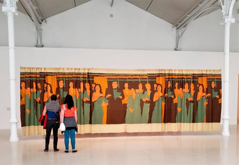 Decoración de interiores es una de las obras importantes de la maestra. Está ya en la colección permanente de la Tate Modern. Foto: Colprensa.