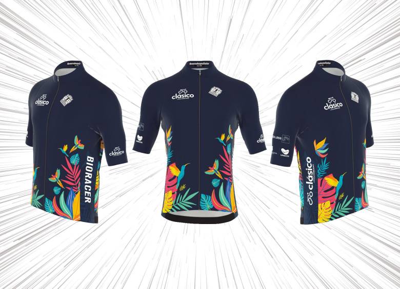 La organización definió la indumentaria que se utilizará en el Gran Fondo del Clásico El Colombiano. Con la inscripción, cada participante recibe la camiseta y otros beneficios de los patrocinadores. fOTO EL COLOMBIANO