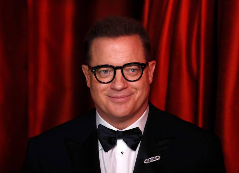 Brendan Fraser también ganó el premio de la crítica y el del Sindicato de actores por su actuación en La ballena. FOTO EFE