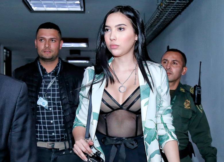 Aída Victoria Merlano fue condenada por favorecder la fuga de su mamá, la prófuga exsenadora Aída Merlano (fotodetalle). La Fiscalía la investiga por lavado y enriquecimiento ilícito. FOTO cOLPRENSA