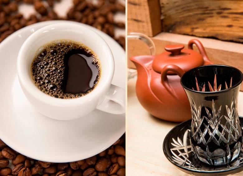 Tanto el café como el té aportan beneficios al cuerpo. FOTO Carlos Velásquez