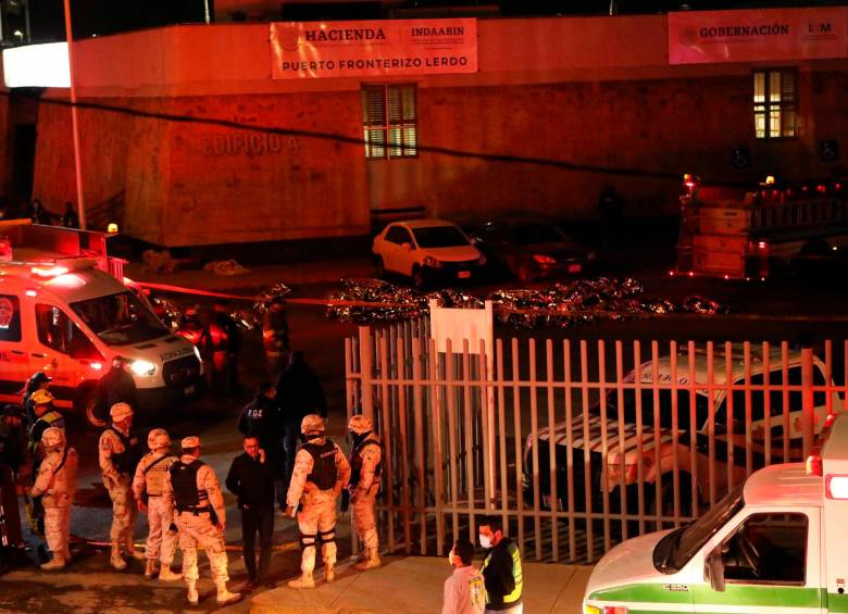 Había un colombiano: incendio mató a 39 migrantes en la frontera entre México y Estados Unidos