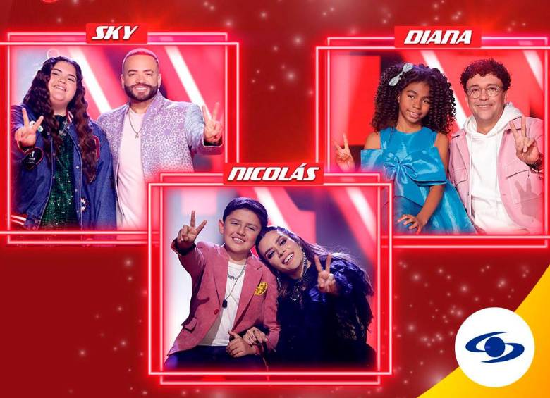 Estos son los tres finalistas que disputan el título de La Voz Kids