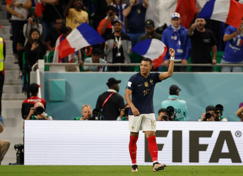 Kylian Mbappé es el goleadores del Mundial Qatar 2022 en con cinco tantos. FOTO: EFE 