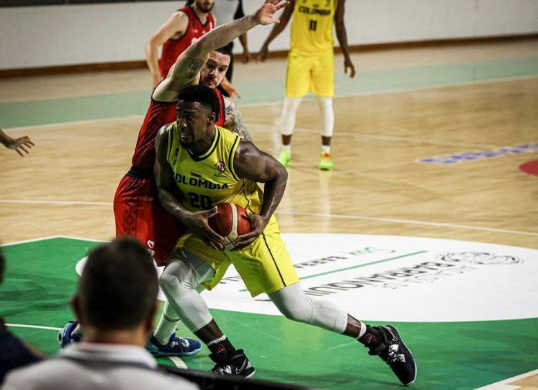 Andrés Ibargüen fue el jugador del partido en la victoria de Colombia ante Chile por la ventana clasificatoria al Mundial. FOTO CORTESÍA FIBA