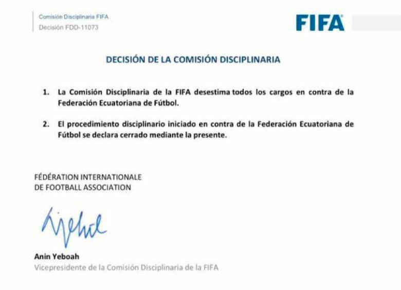 Se acabó la novela: Ecuador sí irá al mundial de Qatar 2022