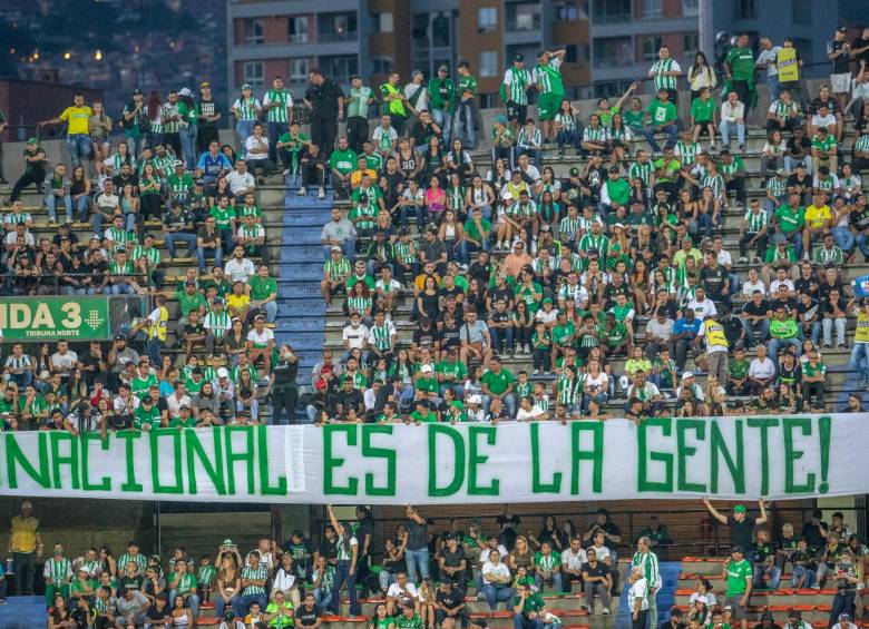 Si no hay una solución a corto plazo, Nacional dejaría de ser el equipo con mayor promedio de asistencia del país. Este 2022, el verde tuvo una media de 29.329 aficionados por partido. FOTO Juan Antonio Sánchez 
