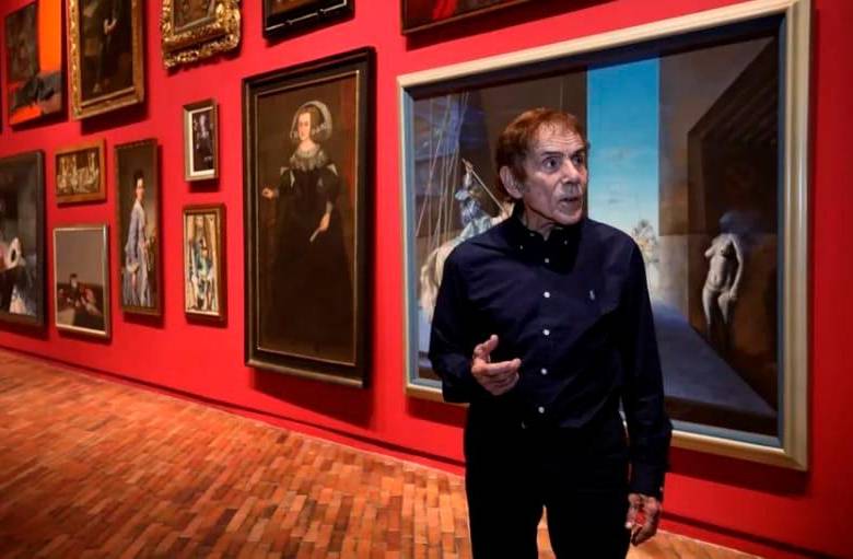 La trayectoria de Manzur recuerda a la de otros artistas, como Miguel Ángel o Naum Gabo, que han seguido pintando en su avanzada edad. FOTO Efe