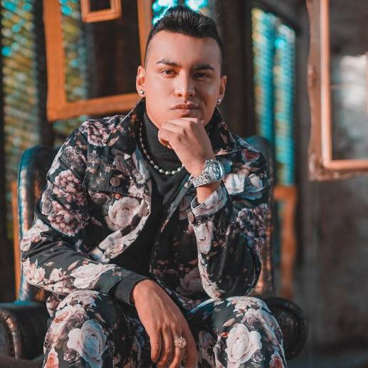El cantante colombiano de música popular Yeison Jiménez. FOTO: Vía Twitter @yeison_jimenez