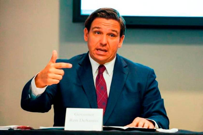 Gobernador de Florida tilda de amenaza para la región la elección de