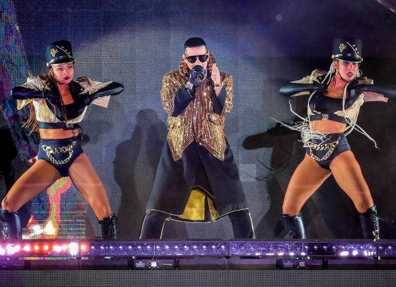 Imagen del cocnierto dle pasado 15 de octubre de Daddy Yankee en Medellín, su gira de despedida de los escenarios. Foto: Jaime Pérez Munévar