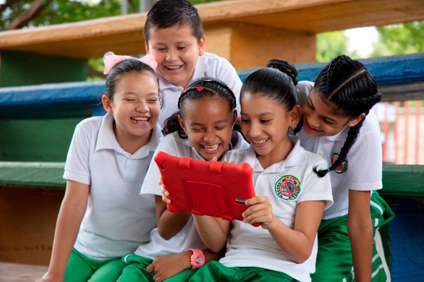 El programa fortalece la educación en 25 departamentos del país. Foto CORTESÍA 