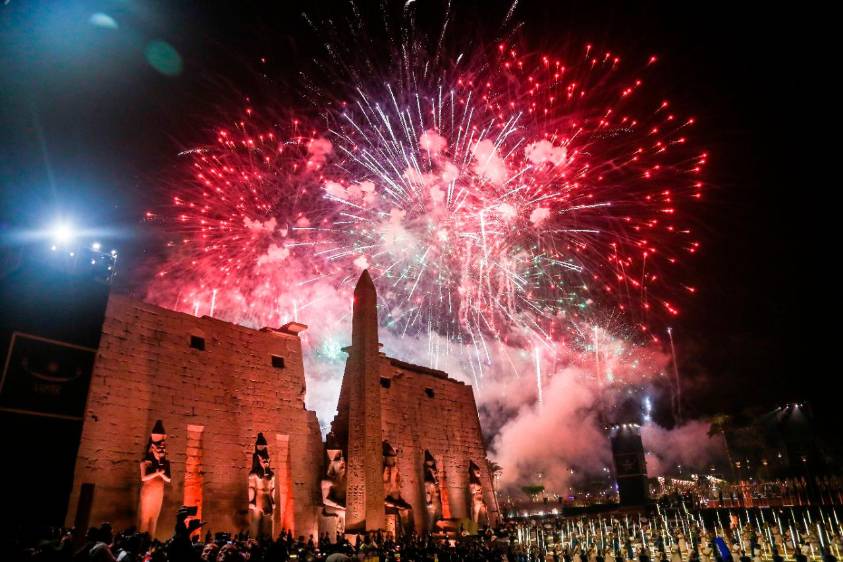 Después de varios años de renovación, fue abierto al publico este patrimonio turístico de Egipto. FOTOS: GETTY.