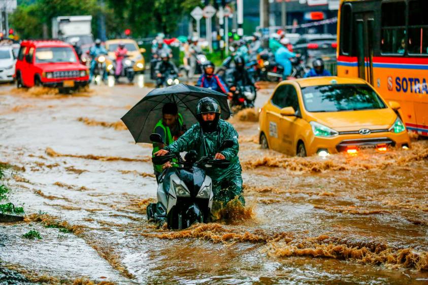 Aliste el paraguas lluvias de diciembre superarán una intensidad del
