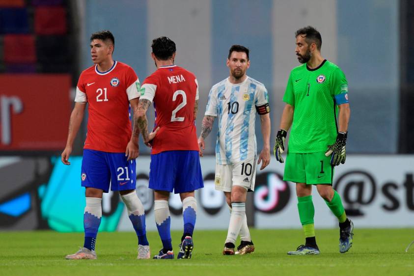 Argentina igualó 11 con Chile en la Eliminatoria