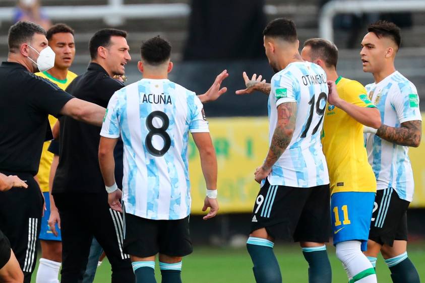 Estos Son Los Futbolistas Que Ordenaron Expulsar Del Brasil Argentina