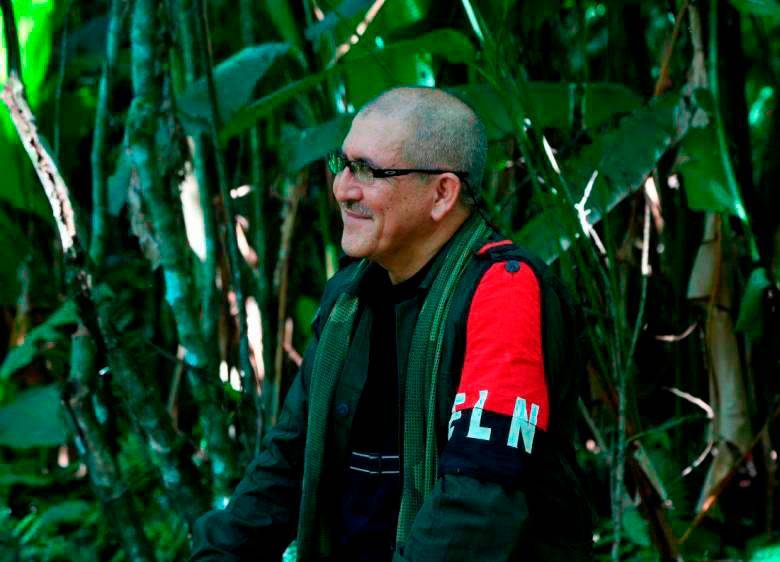 Antonio García es el comandante del ELN. FOTO TWITTER 