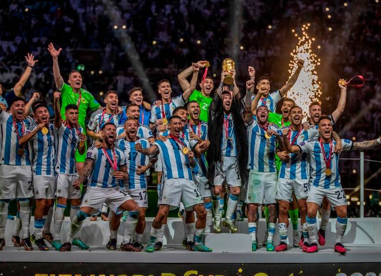 La Argentina de Lionel Messi consiguió su tercera Copa del Mundo en Qatar. FOTO: JUAN ANTONIO SÁNCHEZ