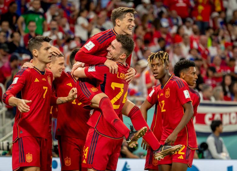 Con este resultado, los españoles se ubicaron primeros del grupo E con 3 puntos y una diferencia de gol de +7. FOTO: JUAN ANTONIO SÁNCHEZ