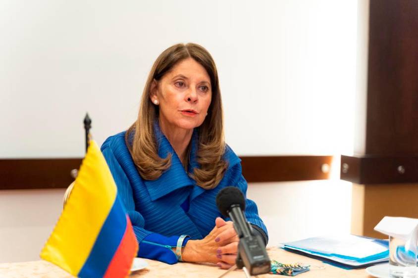 Vicepresidenta Marta Lucía Ramírez dio, por segunda vez, positivo para covid-19