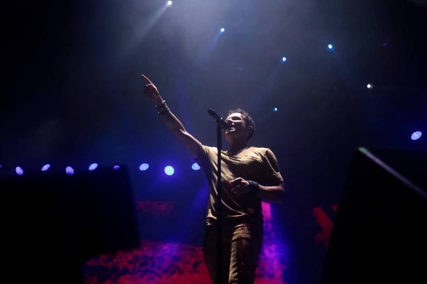 El artista colombiano seguirá su gira en Estados Unidos. FOTO Carlos Velásquez