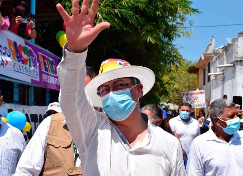 Colombia Humana es el partido político del candidato presidencial Gustavo Petro. FOTO: COLPRENSA.