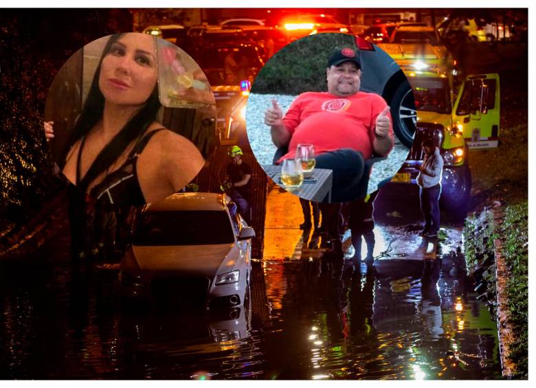 La historia de la pareja que murió ahogada en un Audi en Medellín 