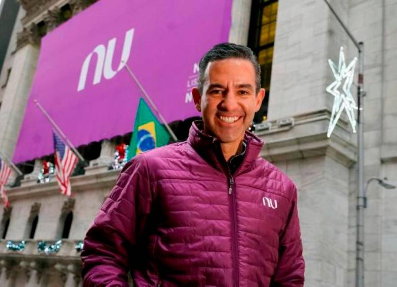 Nubank fue fundada por el paisa David Vélez, quien figura en el listado de las 100 personas más influyentes del mundo, de acuerdo con la revista Time. FOTO: COLPRENSA.