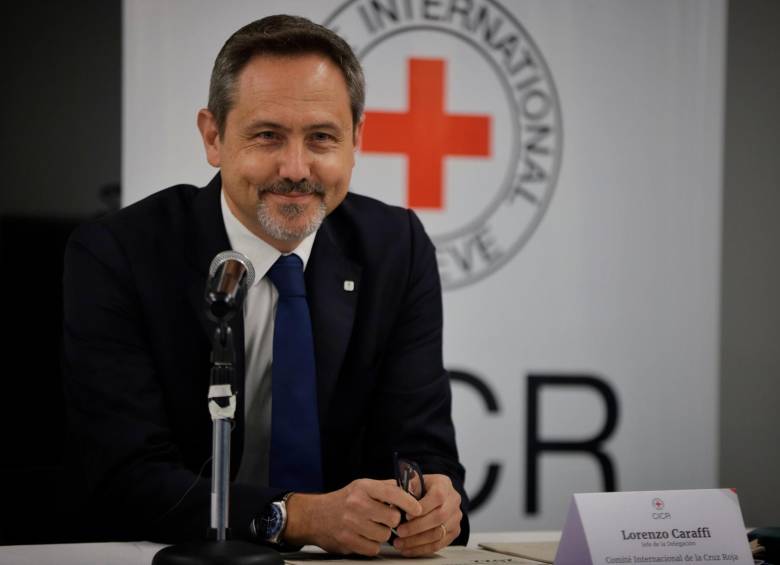 Lorenzo Caraffi es el jefe de la delegación del CICR en Colombia. FOTO COLPRENSA 