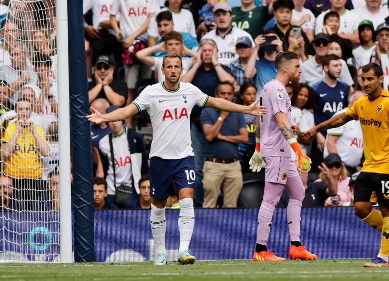 El delantero del Tottenham fue el goleador del Mundial Rusia 2018 con seis tantos y será una de las cartas de los ingleses para Qatar 2022. FOTO: EFE 