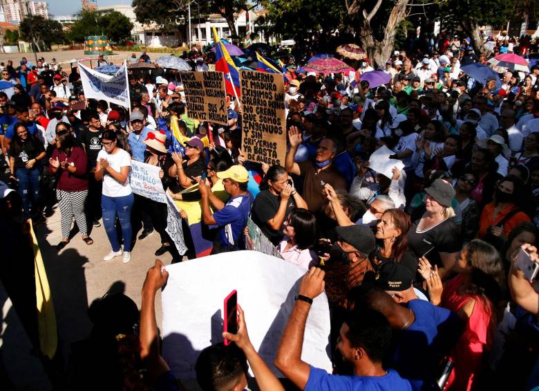 La Venezuela de Nicolás Maduro entró en un dura fase de protestas callejeras 