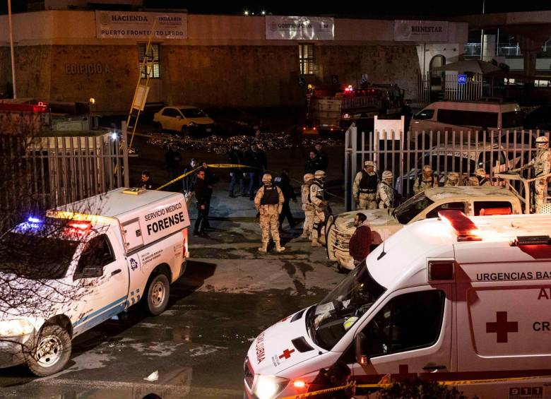 La tragedia se registró en un centro de migración ubicado en Ciudad Juárez, fronteriza con El Paso (Texas). El incendio se originó en una quema de colchones iniciada por los migrantes. FOTOS Getty