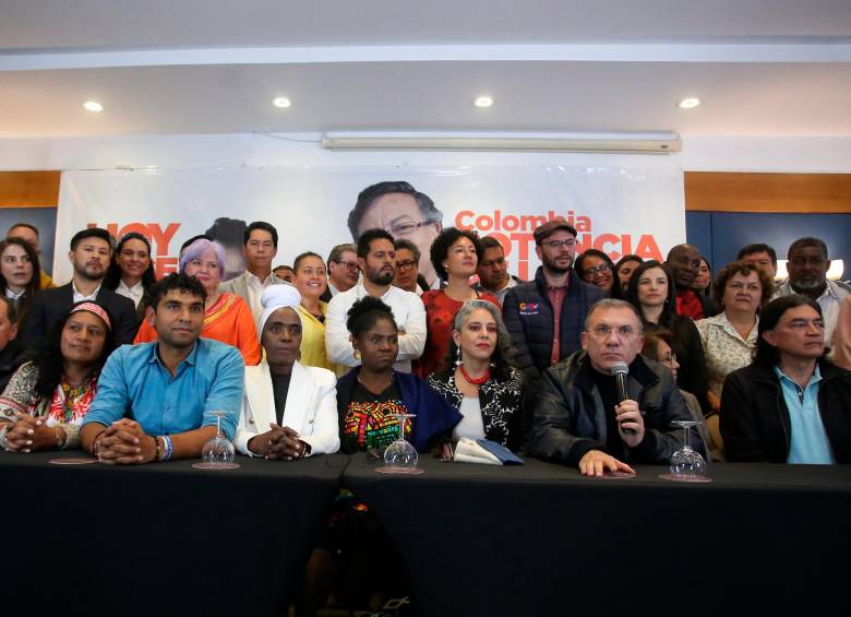 Imagen de referencia de la bancada electa del Pacto Histórico. FOTO: COLPRENSA