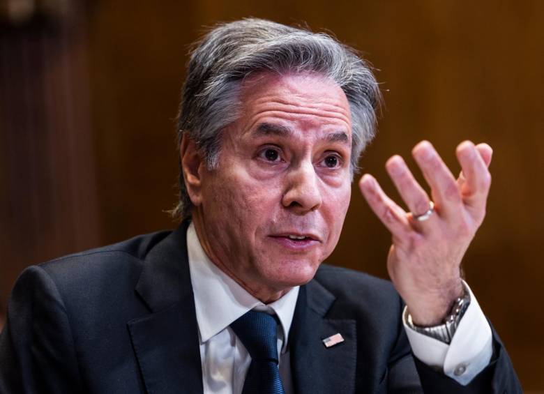 Antony Blinken, secretario de Estado de E.E. U.U., dice que “hay diferentes maneras” de acabar con TikTok. FOTO Efe
