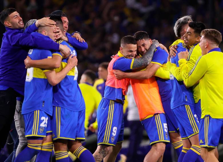 Boca salió ganador en el clásico ante River Plate. FOTO EFE
