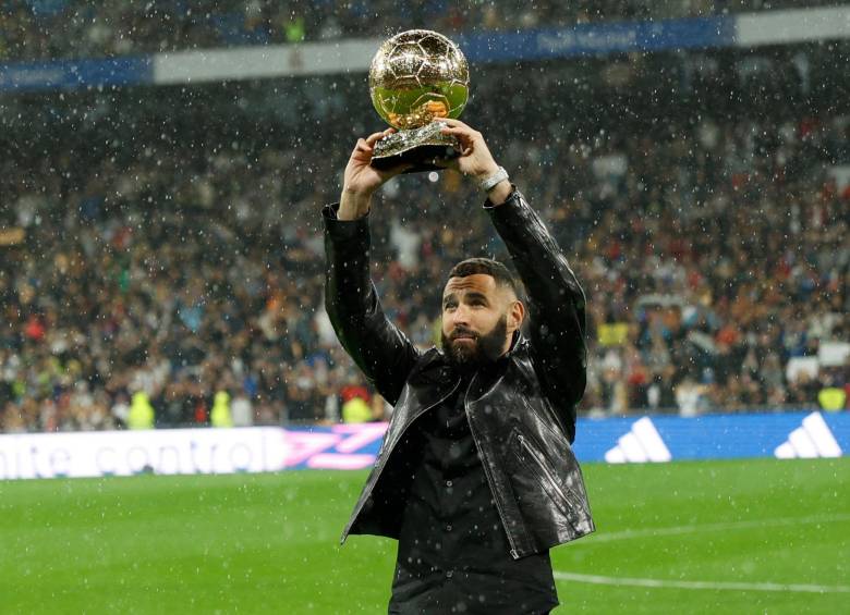 Karim Benzema, Balón de Oro 2022. FOTO EFE