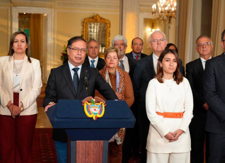 El presidente Gustavo Petro asumió el poder el pasado 7 de agosto y, desde entonces, su favorabilidad ha venido disminuyendo. FOTO: Presidencia