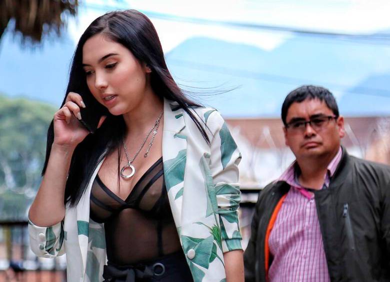 Aida Victoria Merlano ya fue condenada a 7 años y seis meses, en otro proceso, por favorecer la fuga de su mamá, la joven busca apelar esta decisión ante el Tribunal Superior de Bogotá. FOTO COLPRENSA