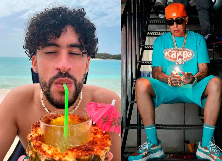 Bad Bunny y Ñengo Flow. FOTO Instagram