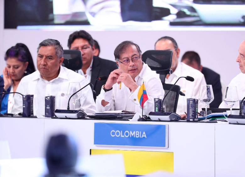 El presidente Gustavo Petro participa en la Cumbre Iberoamericana, en República Dominicana. FOTO Cortesía Presidencia de la República